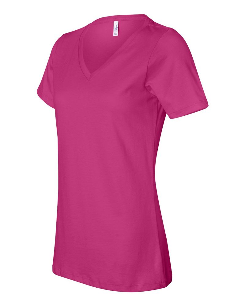 Bella+Canvas 6405 - Relaxed Short Sleeve Jersey V-Neck T-Shirt