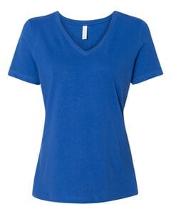 Bella+Canvas 6405 - Relaxed Short Sleeve Jersey V-Neck T-Shirt