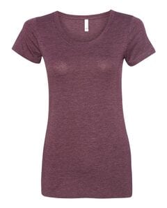 Bella+Canvas 8413 - Ladies' Triblend Short Sleeve T-Shirt Maroon Triblend