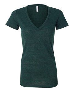 Bella+Canvas 8435 - Ladies Triblend Deep V-Neck T-Shirt