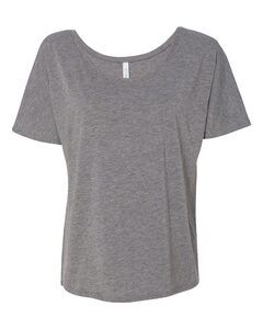 Bella+Canvas 8816 - Ladies' Flowy Simple Tee Deep Heather Speckled