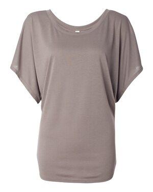 Bella+Canvas 8821 - Ladies Flowy Draped Sleeve Dolman T-Shirt