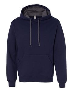 Fruit of the Loom SF76R - SofSpun Hooded Pullover Sweatshirt J. Navy