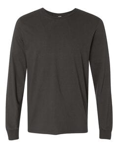 Fruit of the Loom SFLR - SofSpun Jersey Long Sleeve T-Shirt Charcoal Grey