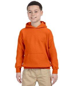 Gildan 18500B - Heavy Blend™ Youth Hooded Sweatshirt Orange