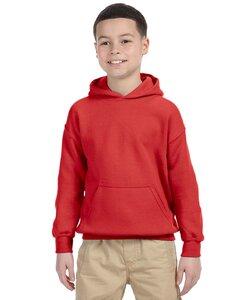 Gildan 18500B - Heavy Blend™ Youth Hooded Sweatshirt Red