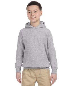 Gildan 18500B - Heavy Blend™ Youth Hooded Sweatshirt Sport Grey