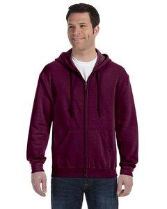 Gildan 18600 - Heavy Blend™ Full-Zip Hooded Sweatshirt Maroon