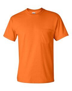 Gildan 2300 - Ultra Cotton™ T-Shirt with a Pocket Safety Orange
