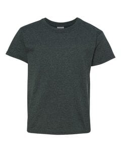 Gildan 5000B - Youth Heavy Cotton T-Shirt Dark Heather
