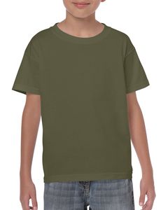 Gildan 5000B - Youth Heavy Cotton T-Shirt Military Green