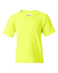 Gildan 5000B - Youth Heavy Cotton T-Shirt Safety Green