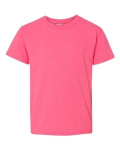 Gildan 5000B - Youth Heavy Cotton T-Shirt Safety Pink