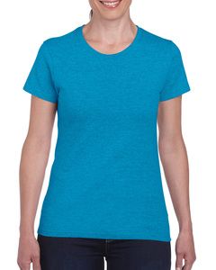 Gildan 5000L - Ladies' Heavy Cotton Short Sleeve T-Shirt Heather Sapphire
