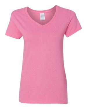 Gildan 5V00L - Ladies Heavy Cotton V-Neck T-Shirt with Tearaway Label