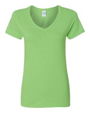 Gildan 5V00L - Ladies Heavy Cotton V-Neck T-Shirt with Tearaway Label