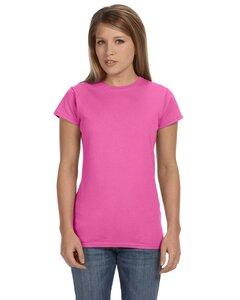 Gildan 64000L - Ladies' Softstyle T-Shirt Azalea