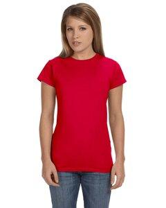 Gildan 64000L - Ladies' Softstyle T-Shirt Red