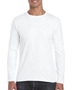 Gildan 64400 - Softstyle Long Sleeve T-Shirt White