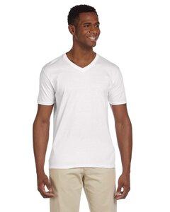 Gildan 64V00 - Softstyle V-Neck T-Shirt White