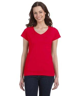 Gildan 64V00L - Ladies Softstyle V-Neck T-Shirt