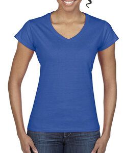 Gildan 64V00L - Ladies' Softstyle V-Neck T-Shirt Royal blue