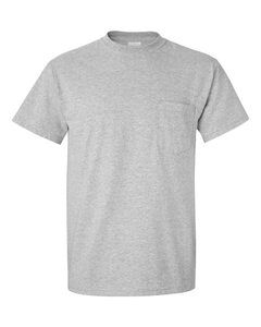 Gildan 8300 - DryBlend™ 50/50 T-Shirt with a Pocket Sport Grey