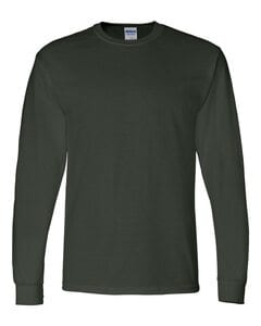 Gildan 8400 - DryBlend™ 50/50 Long Sleeve T-Shirt Forest Green
