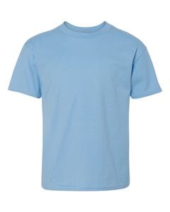 Hanes 498Y - Hanes® Youth Nano-T® Cotton T-Shirt Light Blue