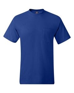 Hanes 5190 - Beefy-T® with a Pocket Deep Royal