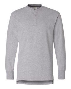 J. America 8244 - Vintage Brushed Jersey Henley Oxford