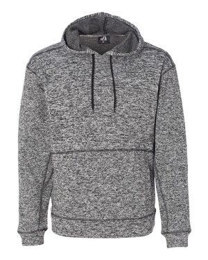 J. America 8613 - Cosmic Poly Hooded Pullover Sweatshirt