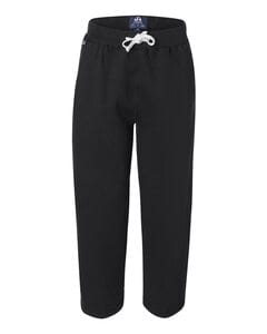 J. America 8992 - Premium Open Bottom Sweatpants Black