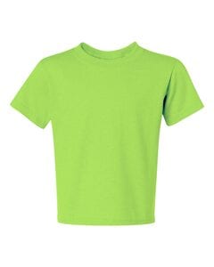 JERZEES 29BR - Heavyweight Blend™ 50/50 Youth T-Shirt Neon Green
