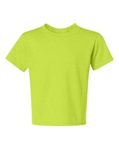 JERZEES 29BR - Heavyweight Blend™ 50/50 Youth T-Shirt Safety Green