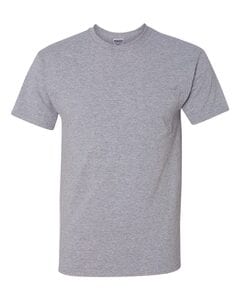 JERZEES 29MPR - Heavyweight Blend™ 50/50 T-Shirt with a Pocket Athletic Heather