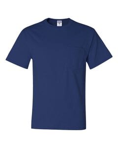 JERZEES 29MPR - Heavyweight Blend™ 50/50 T-Shirt with a Pocket Royal blue