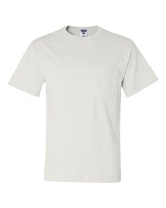 JERZEES 29MPR - Heavyweight Blend™ 50/50 T-Shirt with a Pocket White