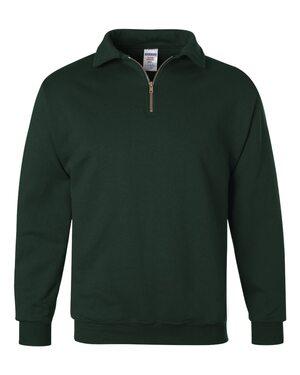 JERZEES 4528MR - NuBlend® SUPER SWEATS® Quarter-Zip Pullover Sweatshirt