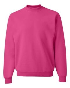 JERZEES 562MR - NuBlend® Crewneck Sweatshirt Cyber Pink