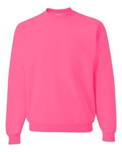 JERZEES 562MR - NuBlend® Crewneck Sweatshirt Neon Pink