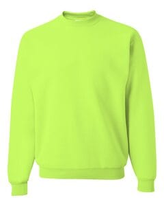 JERZEES 562MR - NuBlend® Crewneck Sweatshirt Safety Green
