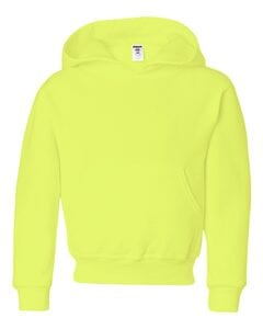 JERZEES 996YR - NuBlend® Youth Hooded Sweatshirt Safety Green