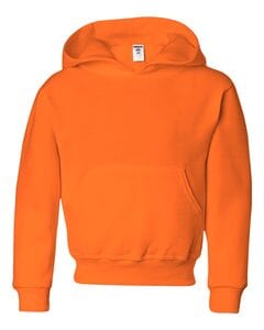 JERZEES 996YR - NuBlend® Youth Hooded Sweatshirt Safety Orange