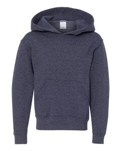 JERZEES 996YR - NuBlend® Youth Hooded Sweatshirt Vintage Heather Navy