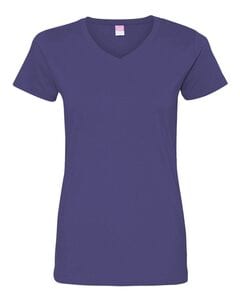 LAT 3507 - Ladies Fine Jersey V-NeckT-Shirt