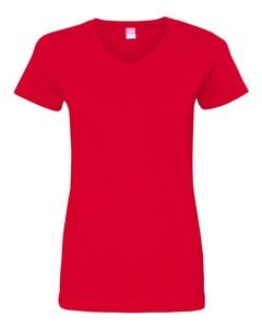 LAT 3507 - Ladies Fine Jersey V-NeckT-Shirt