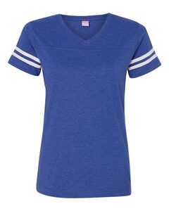 LAT 3537 - Ladies Vintage Football T-Shirt