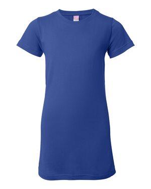 LAT 3616 - Junior Fit Fine Jersey Longer Length T-Shirt