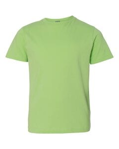 LAT 6101 - Youth Fine Jersey T-Shirt Key Lime